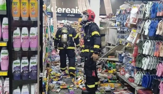 Homem é preso após explodir bomba em supermercado ao tentar extorsão de R$ 300 mil em Bitcoin