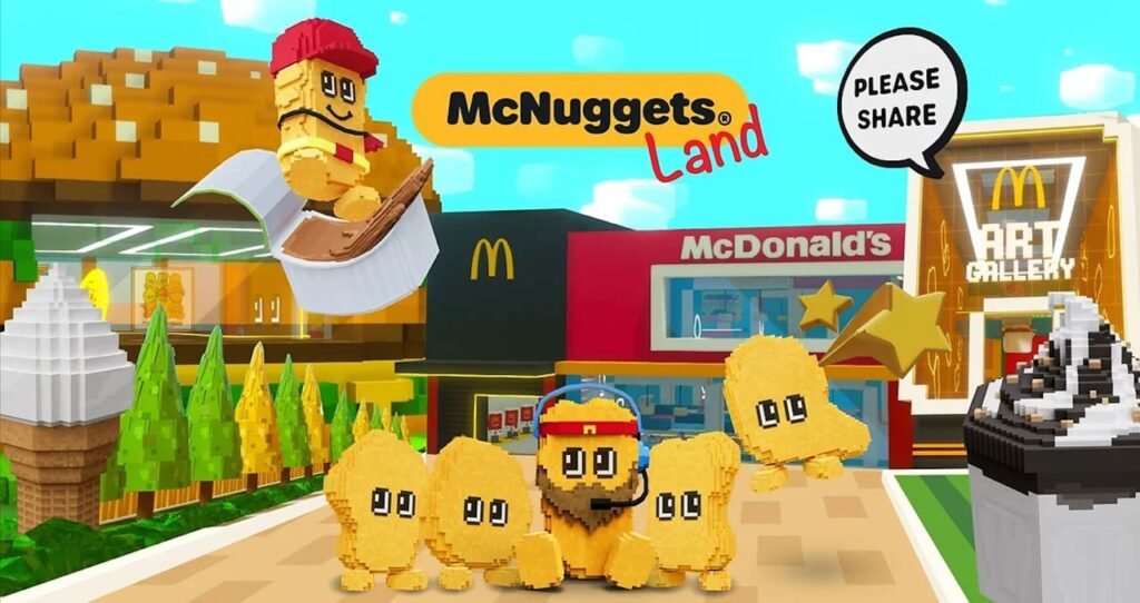 McDonald's lança metaverso com tema de McNuggets