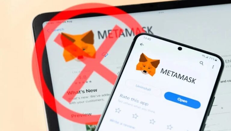 MetaMask enfrentou remoção temporaria na Apple Store